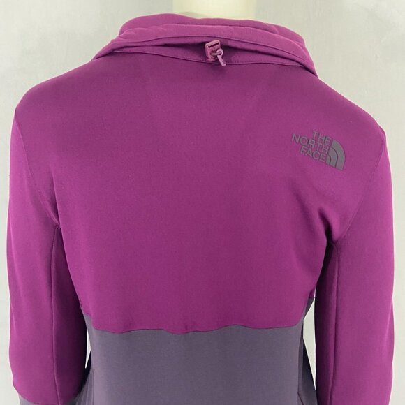 The North Face Women’s Tagen 1/4 Zip Fleece Sweater Purple & Gray Size S-P NWT - Picture 8 of 12
